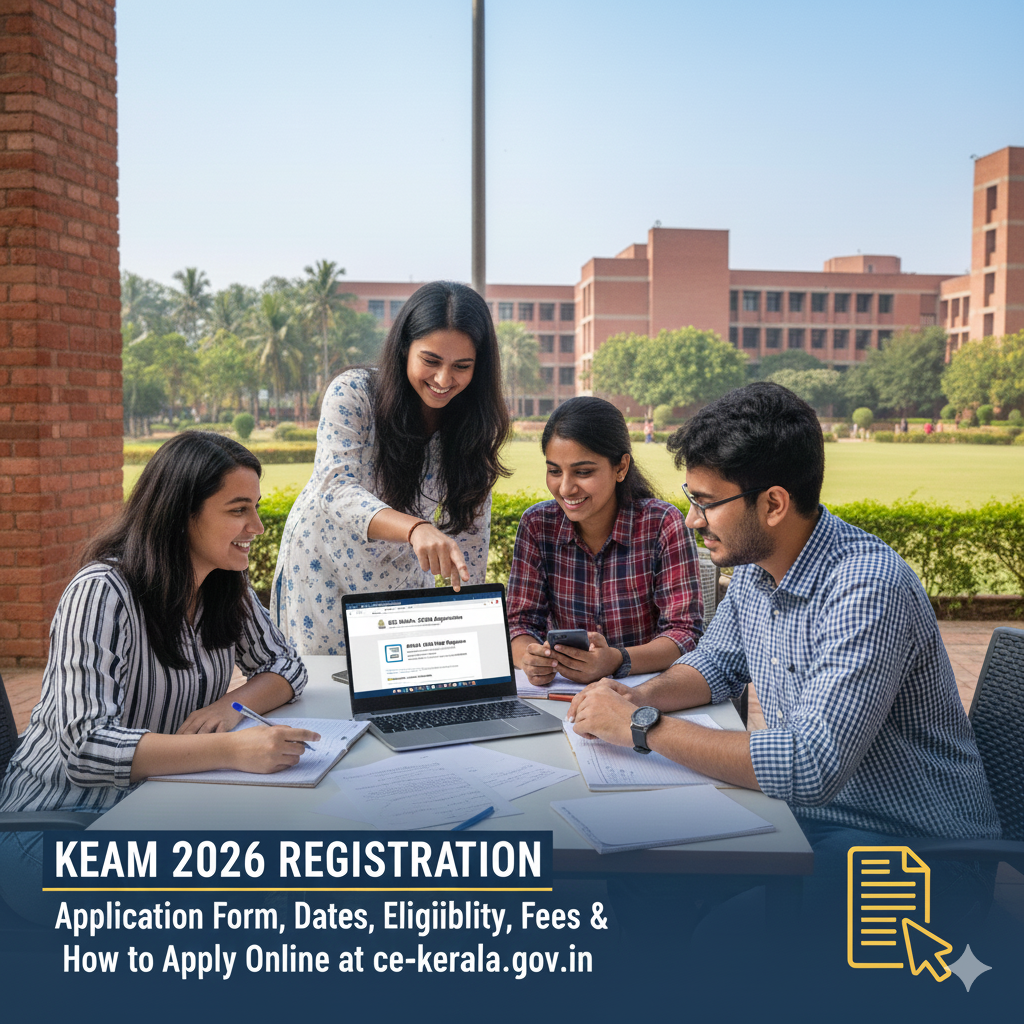 KEAM 2026 Registration: Application Form, Dates, Eligibility, Fees and How to Apply Online at Cee.kerala.gov.in - FindMyCollege