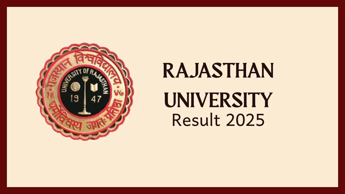 Rajasthan University Result 2025-2026 | Check UG, PG Semester Results - FindMyCollege