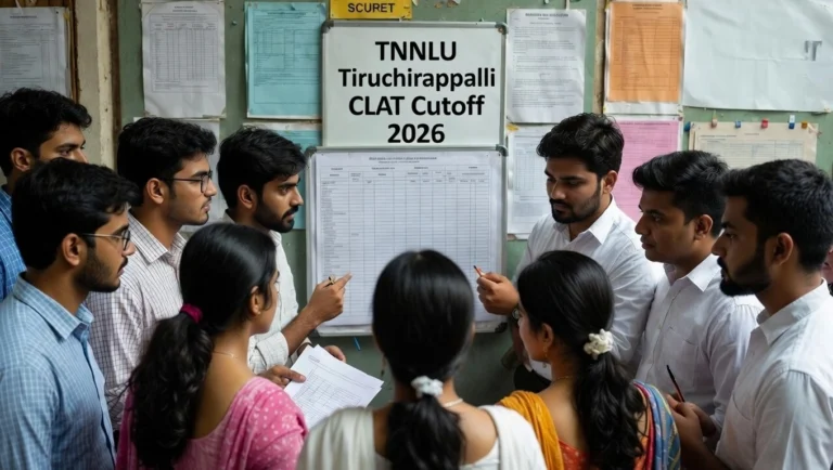 TNNLU Tiruchirappalli CLAT Cutoff 2026 Round 2 Released: BA LLB and B.Com LLB Category Wise Ranks - FindMyCollege