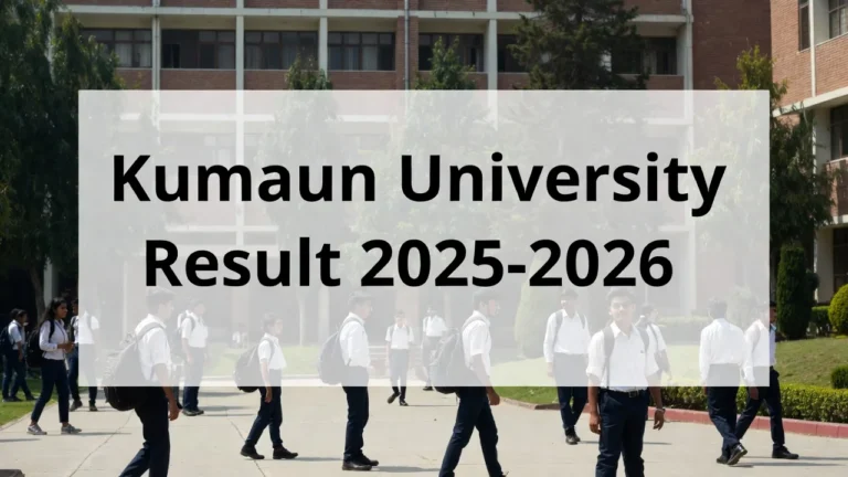 Kumaun University Result 2025-2026 – Latest Notifications - FindMyCollege