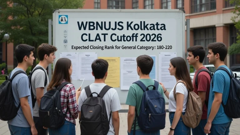 WBNUJS Kolkata CLAT Cutoff 2026 – Expected Ranks & Counselling Process - FindMyCollege