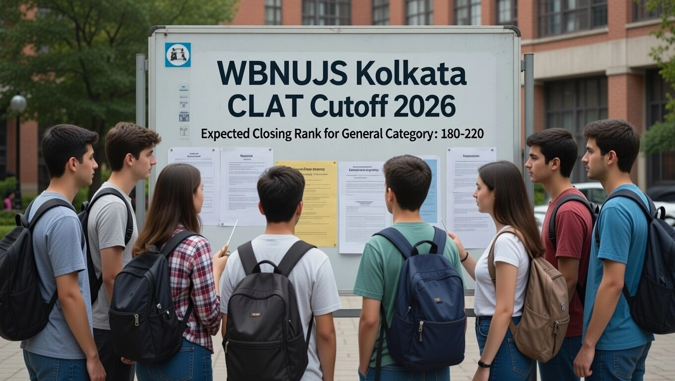 WBNUJS Kolkata CLAT Cutoff 2026 – Expected Ranks & Counselling Process - FindMyCollege