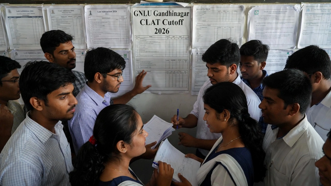 GNLU Gandhinagar CLAT Cutoff 2026 Round 2 – Category Wise Closing Ranks Released - FindMyCollege