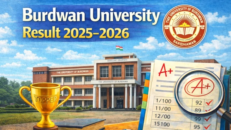 Burdwan University Result 2025-2026 – Check BA, BSC, BCom, MA, MBA Semester Results - FindMyCollege