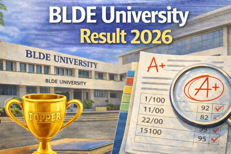 BLDE University Result 2025-2026: Check MBBS, MD, MS, Ph.D. Results - FindMyCollege