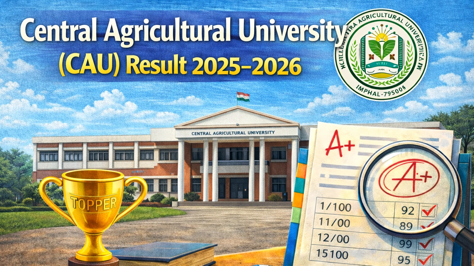 Central Agricultural University (CAU) Result 2025-2026 – Check UG, PG, PHD Results - FindMyCollege