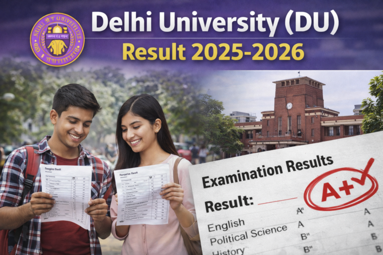 Delhi University (DU) Result 2025-2026 – Check UG, PG Semester and Annual Exam Results - FindMyCollege