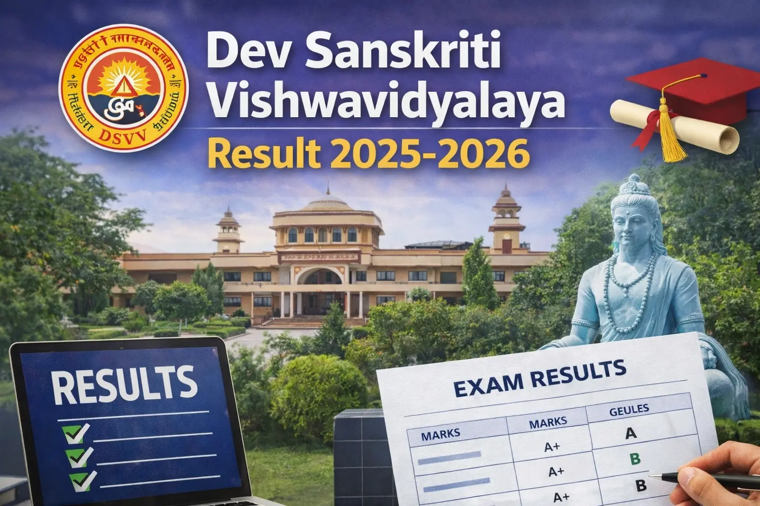 DSVV Result 2025-2026 – Dev Sanskriti Vishwavidyalaya Haridwar Results - FindMyCollege