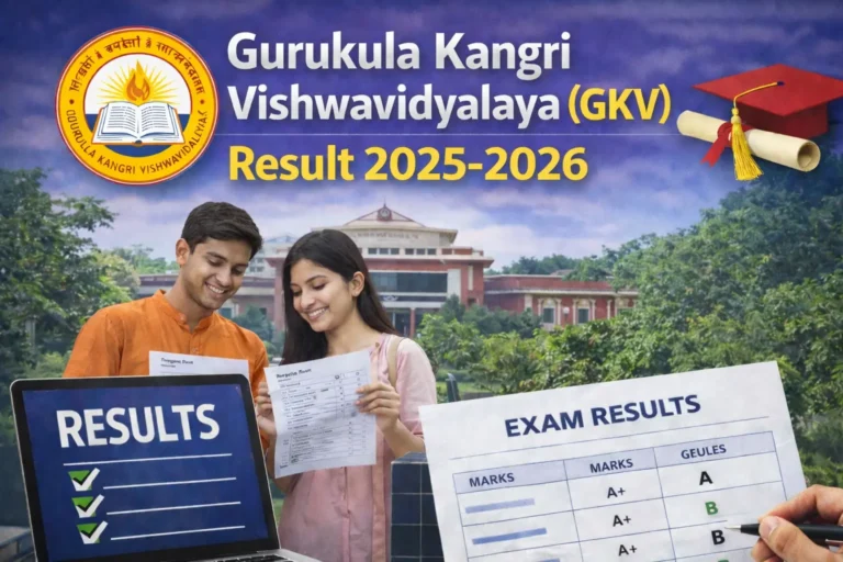 GKV Result 2025-2026 – Gurukula Kangri Vishwavidyalaya Results - FindMyCollege