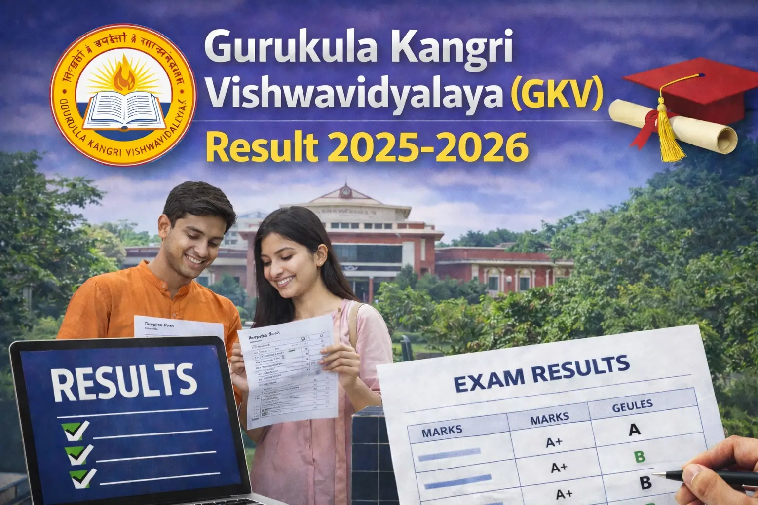 GKV Result 2025-2026 – Gurukula Kangri Vishwavidyalaya Results - FindMyCollege