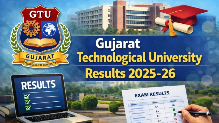 GTU Result 2025-2026 – Gujarat Technological University Results - FindMyCollege