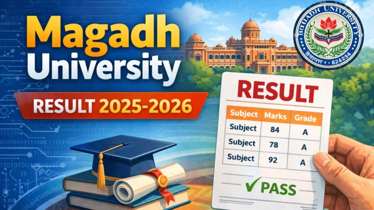 Magadh University Result 2025-2026 – Check UG, PG Semester Results - FindMyCollege