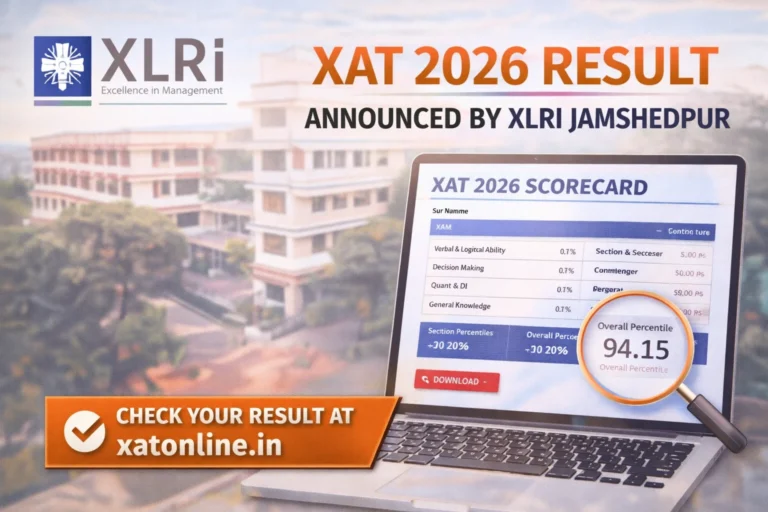 XLRI Declares XAT 2026 Results; Scorecards Available for Download on Official Portal - FindMyCollege