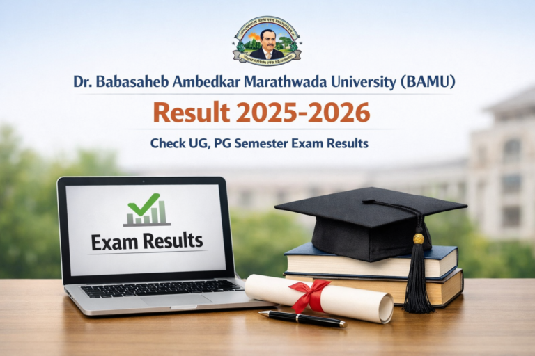 Dr. Babasaheb Ambedkar Marathwada University (BAMU) Result 2025-2026 – Check UG, PG Semester Exam Results - FindMyCollege