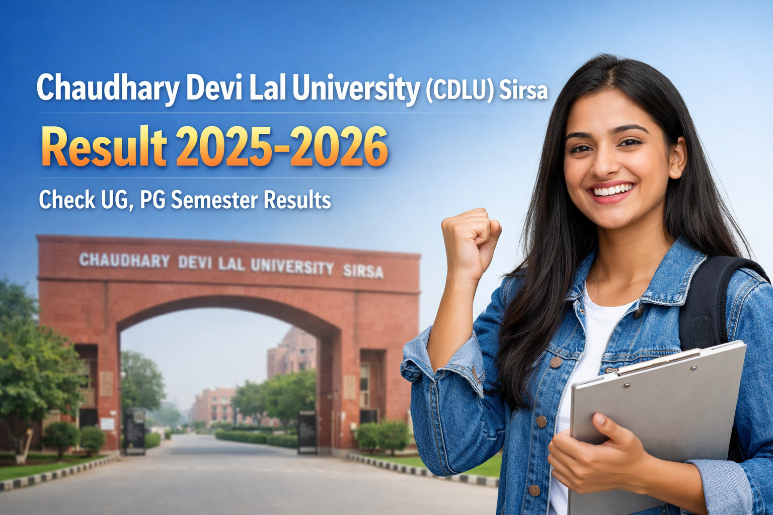 Chaudhary Devi Lal University (CDLU) Sirsa Result 2025-2026 – Check UG, PG Semester Results - FindMyCollege