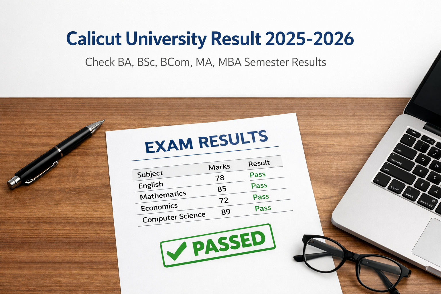 Calicut University Result 2025-2026 – Check BA, BSC, BCom, MA, MBA Semester Results - FindMyCollege