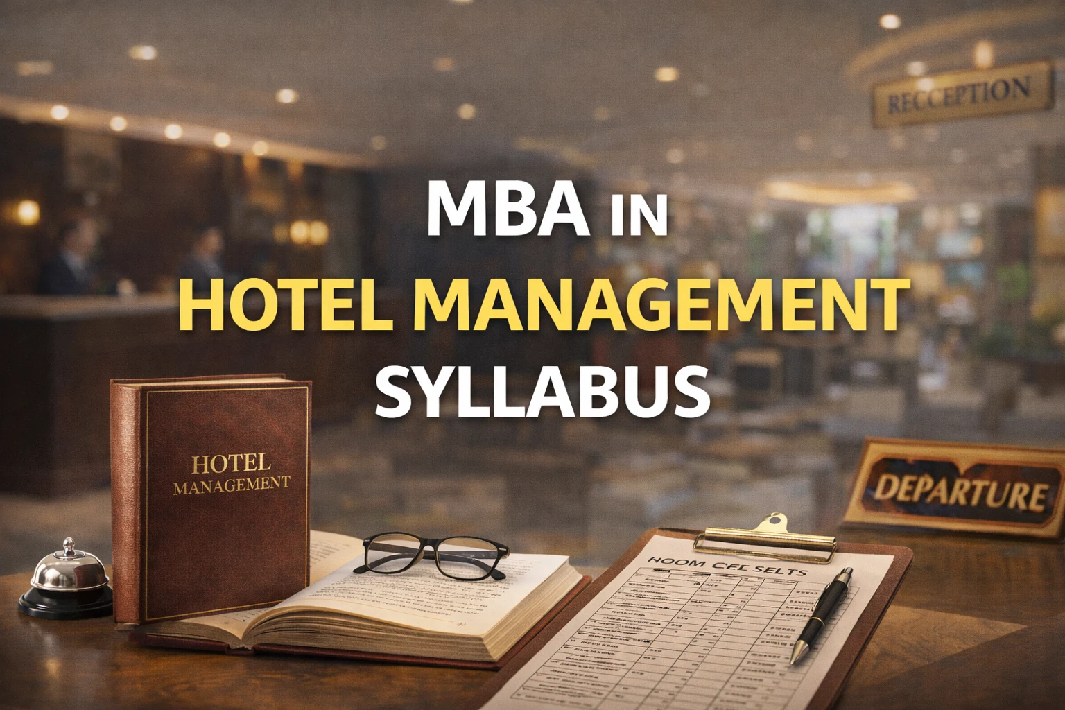 MBA in Hotel Management Syllabus: Subjects, Semester-Wise Curriculum, PDF & Books - FindMyCollege