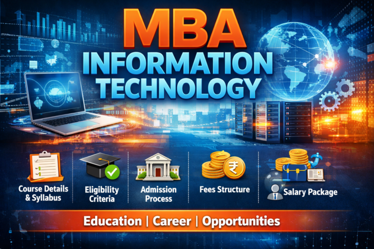 MBA Information Technology: Course Details, Syllabus, Eligibility, Admission Process, Fees, Salary & Career Scope - FindMyCollege