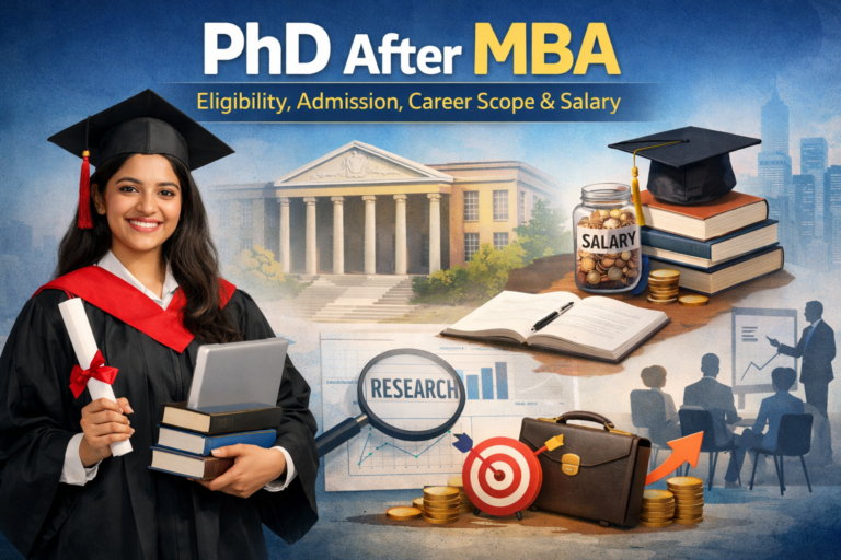 PHD After MBA: Complete Guide to Eligibility, Admission, Career Scope & Salary - FindMyCollege