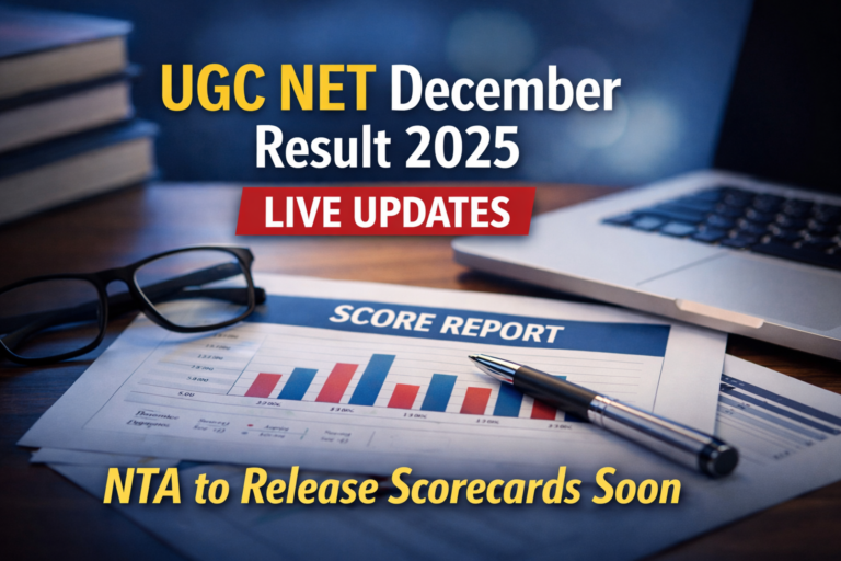 UGC NET December Result 2025 Live Updates: NTA to Release Scorecards Soon - FindMyCollege
