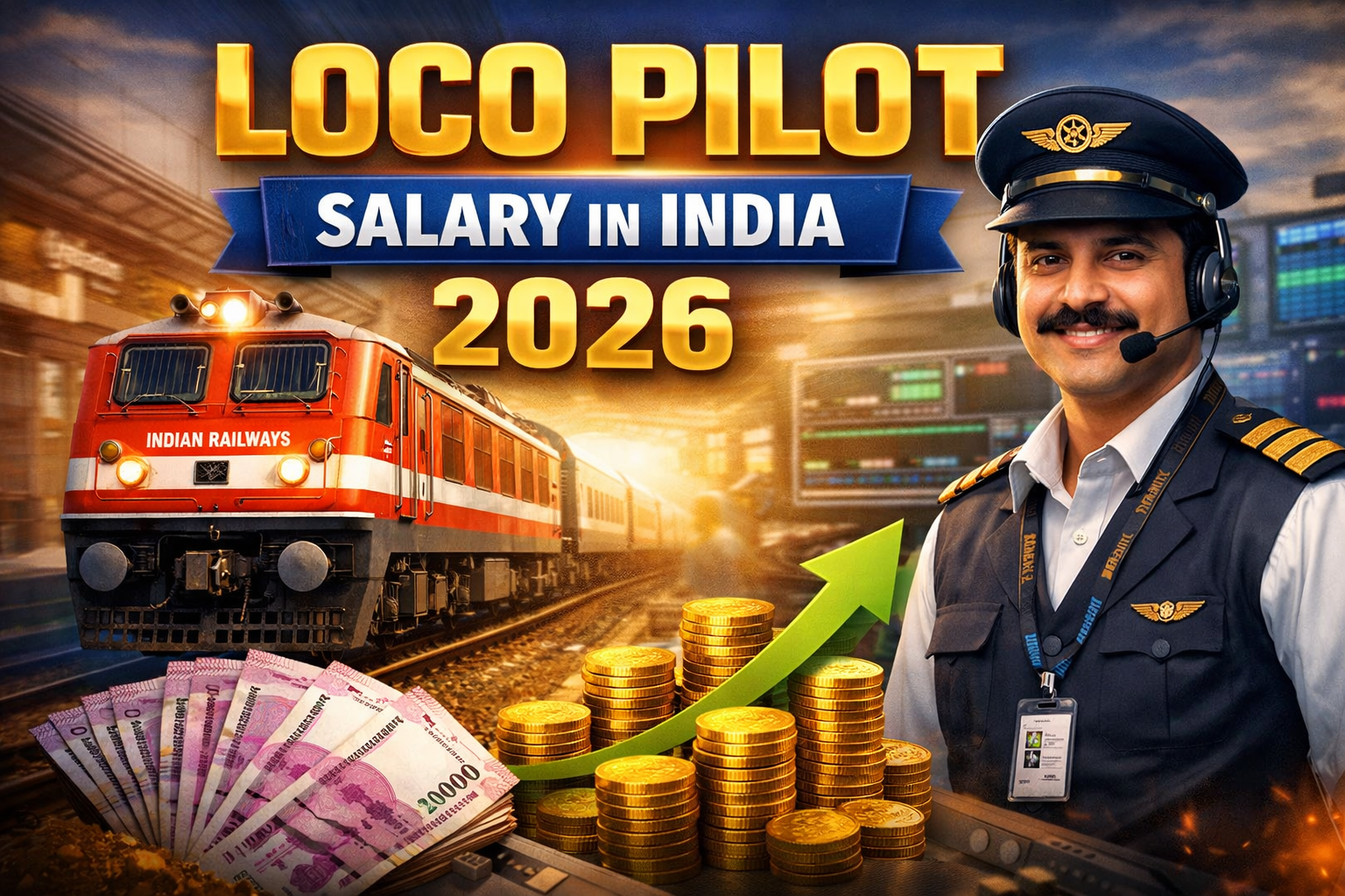 Loco Pilot Salary in India 2026: Pay, Allowances, Perks & Career Growth Guide - FindMyCollege