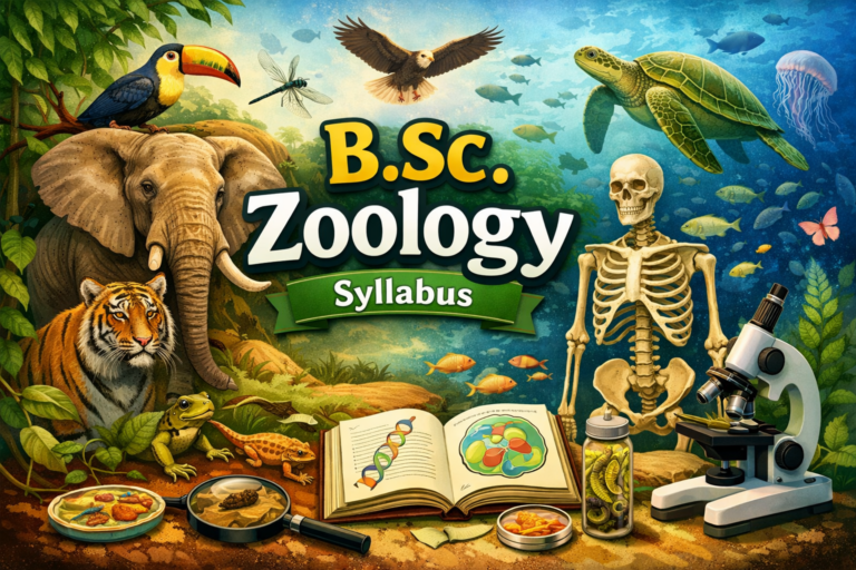 BSC Zoology Syllabus: Complete Year-Wise Curriculum, Subjects, and Detailed Explanation - FindMyCollege