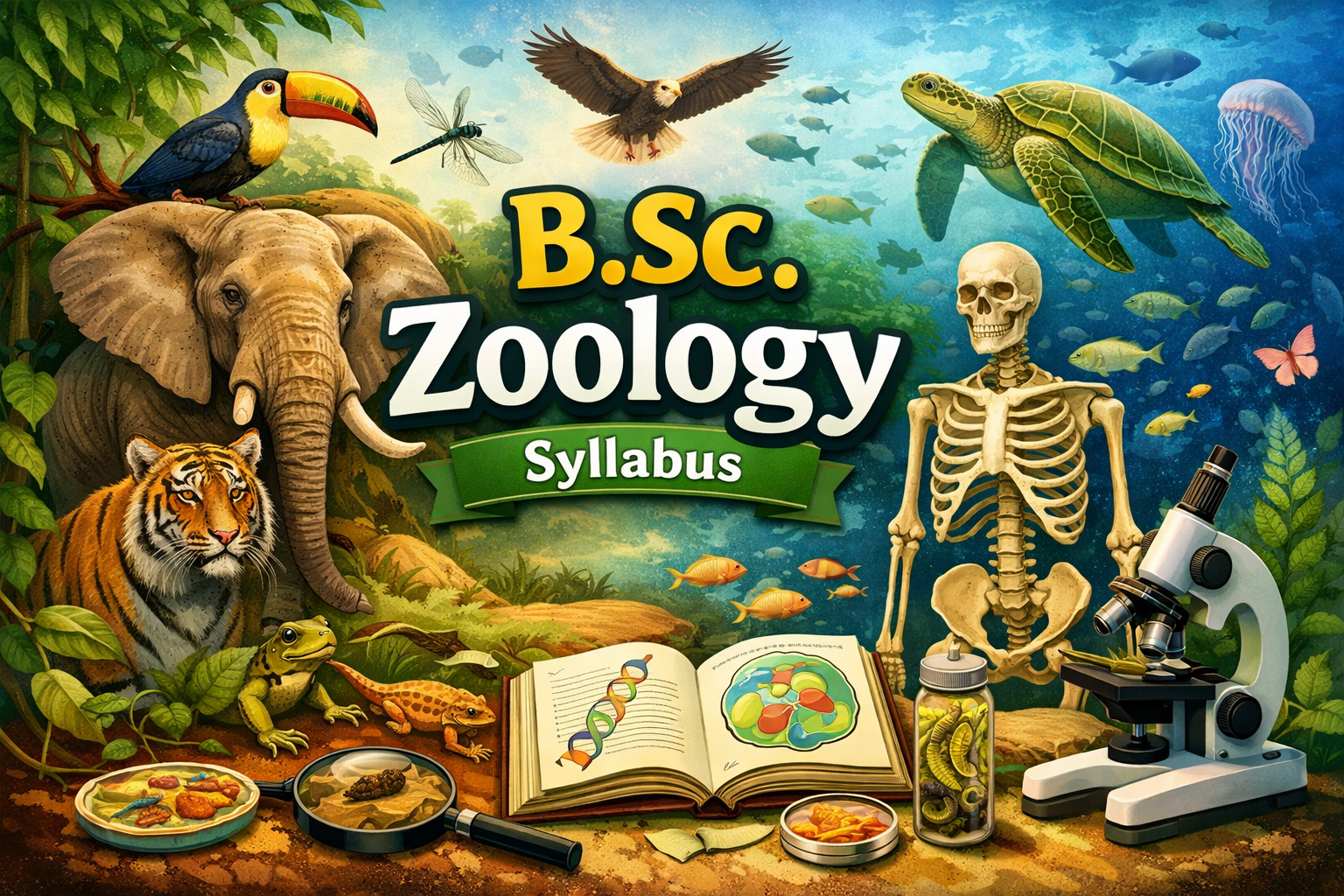BSC Zoology Syllabus: Complete Year-Wise Curriculum, Subjects, and Detailed Explanation - FindMyCollege