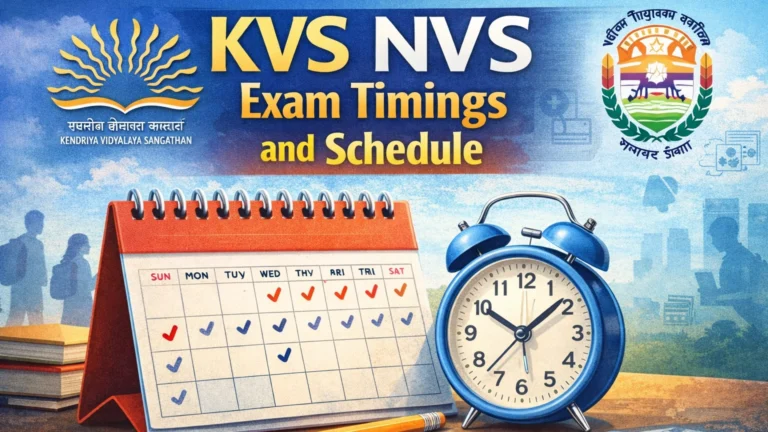 KVS and NVS Tier-I Recruitment Examinations Schedule 2026; Check Shift Timings, Exam Day Guidelines - FindMyCollege