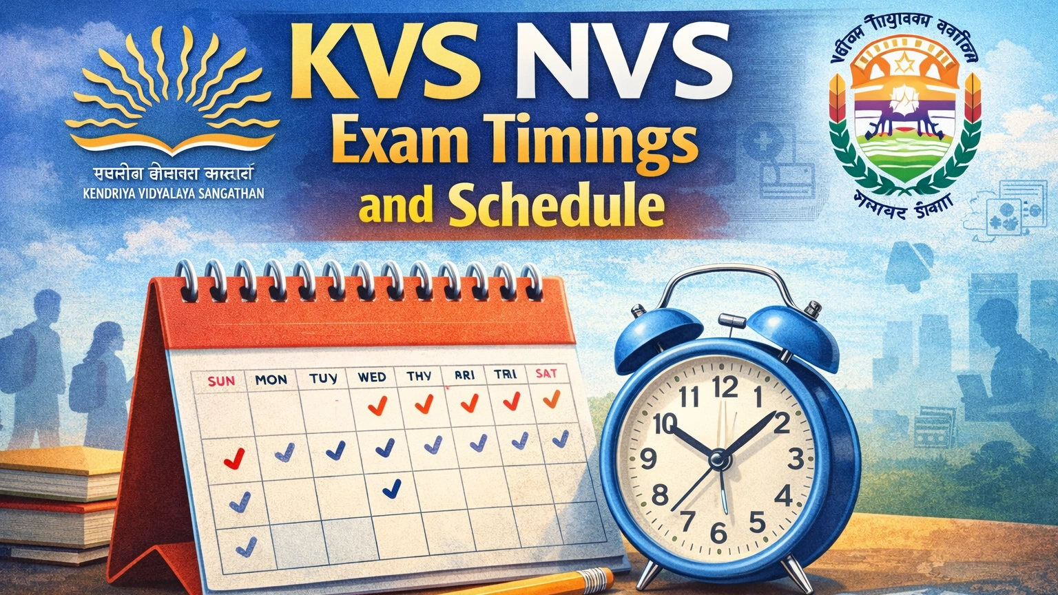 KVS and NVS Tier-I Recruitment Examinations Schedule 2026; Check Shift Timings, Exam Day Guidelines - FindMyCollege
