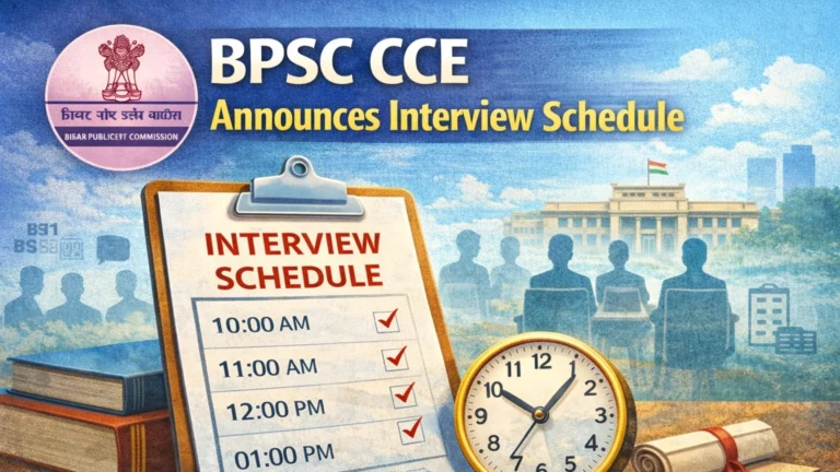 BPSC 70th CCE Interview Schedule Out; Download Admit Card, Process Begins January 21 - FindMyCollege