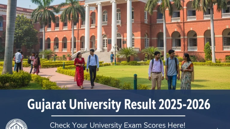 Gujarat University Result 2025-2026 – Check UG, PG Semester Results - FindMyCollege