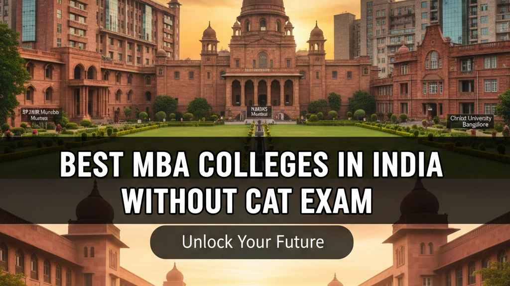 Best MBA Colleges in India Without CAT Exam 2026; Complete List - FindMyCollege