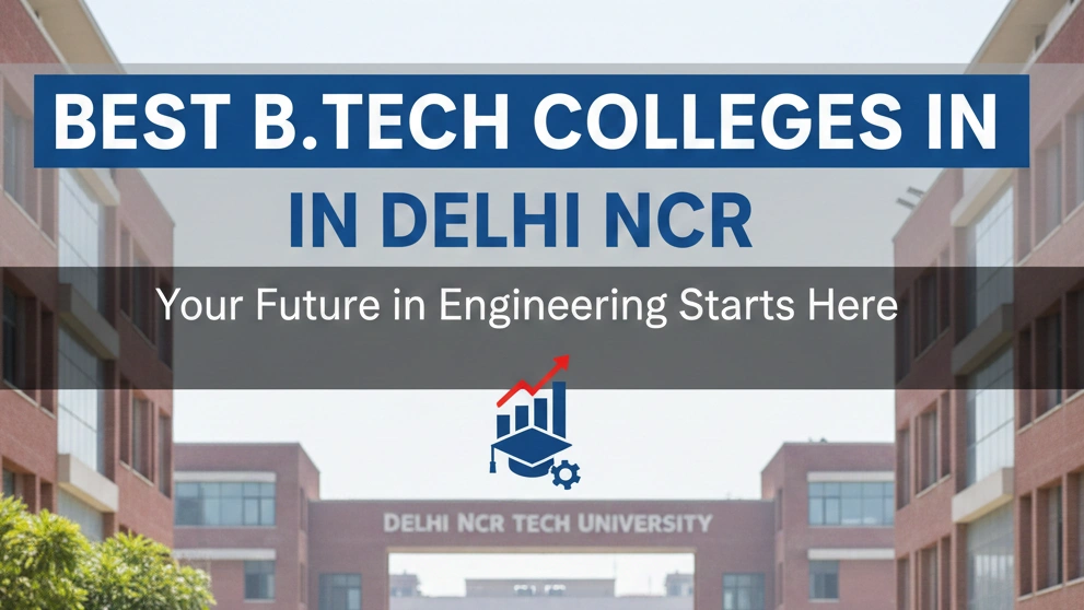 Best BTech Colleges in Delhi NCR 2026: Latest Rankings, Fees, Placements, Admissions - FindMyCollege