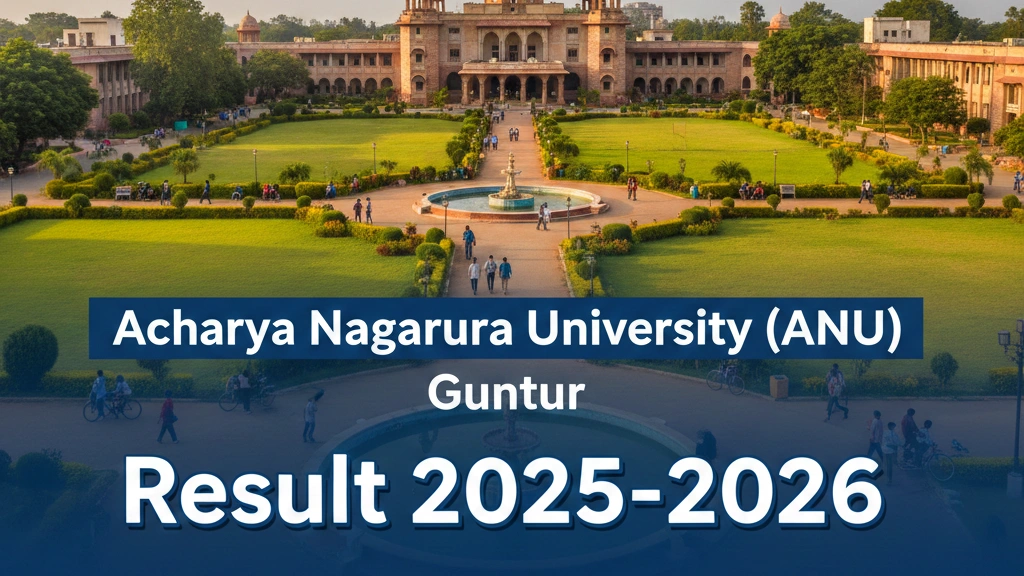Acharya Nagarjuna University (ANU) Guntur Result 2025-2026 – Check UG, PG, Professional Course Results - FindMyCollege