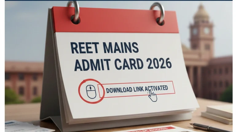 RSSB Releases REET Mains Admit Card 2026: Direct Download Link, Exam Dates & Instructions - FindMyCollege