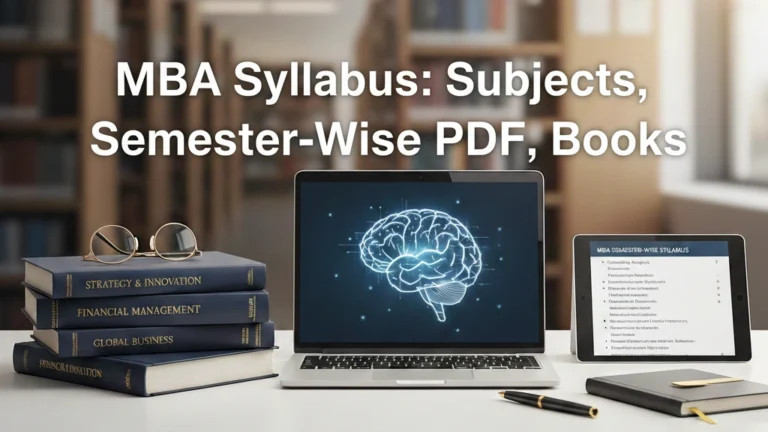 MBA Syllabus 2026: Subjects, Semester-Wise Specialisation Syllabus PDF, Books - FindMyCollege