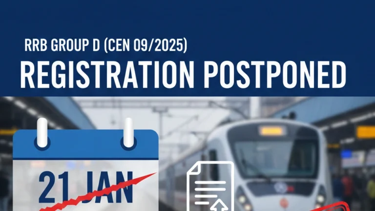 RRB Group D Registration Process Postponed, Applications to Begin from January 31 - FindMyCollege