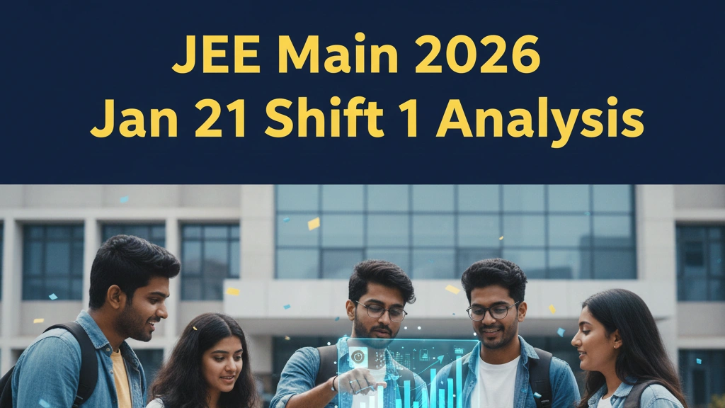 JEE Main 2026 Jan 21 Shift 1 Analysis, Highlights Moderate to Tough Difficulty; Shift 2 Underway - FindMyCollege