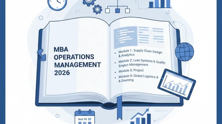 MBA Operations Management Syllabus 2026: Subjects, Semester-Wise Syllabus, PDF, Books - FindMyCollege
