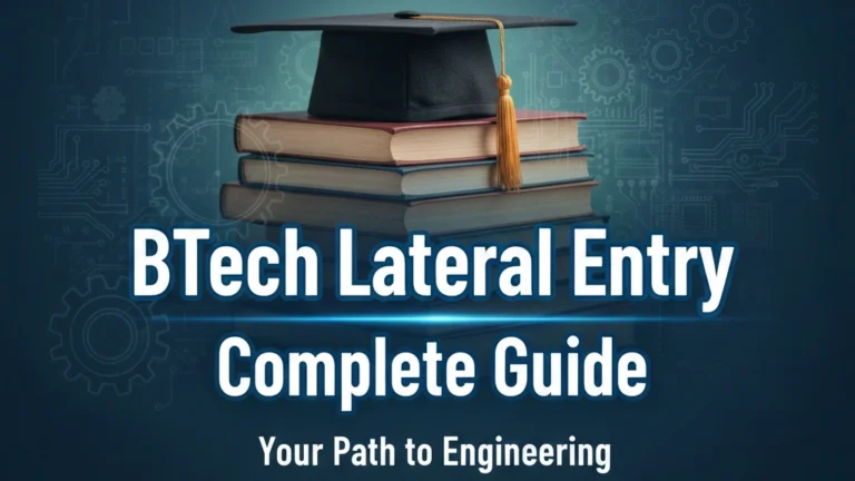 BTech Lateral Entry 2026: Eligibility, Syllabus, Top Colleges & Diploma Holder Guide - FindMyCollege