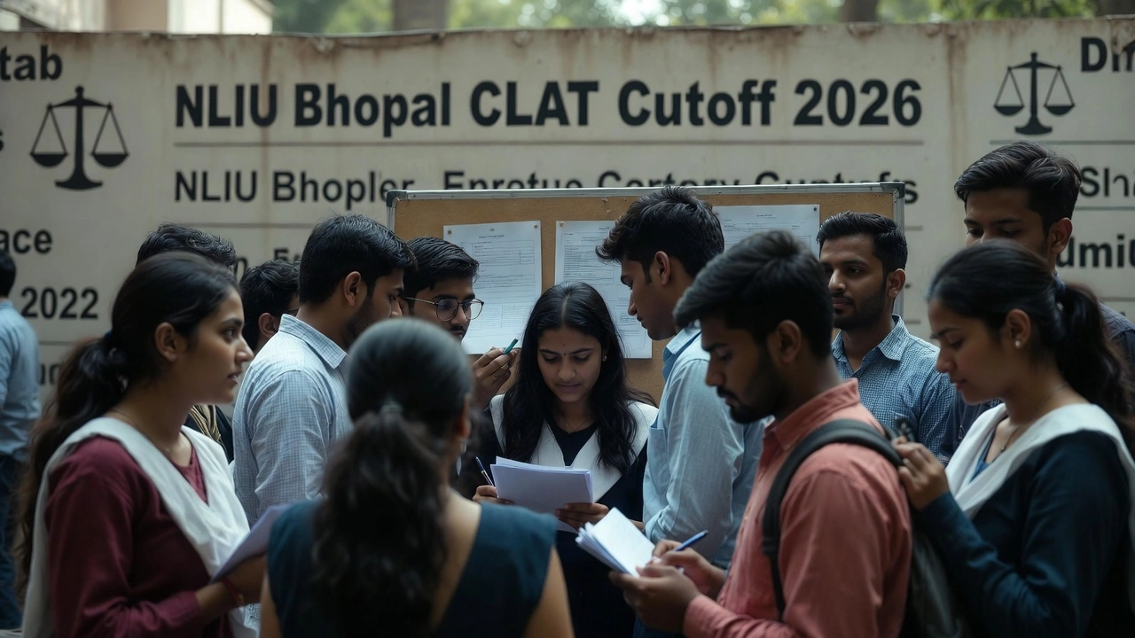 NLIU Bhopal CLAT Cutoff 2026 – Round 1 Category Wise Ranks Released - FindMyCollege