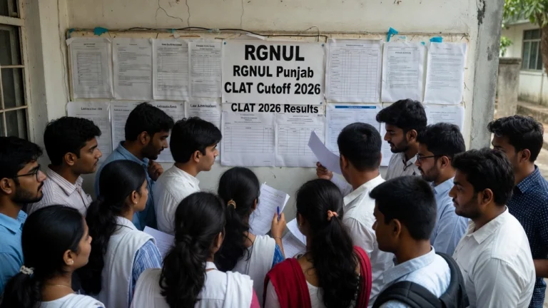 RGNUL Punjab CLAT Cutoff 2026 Round 2 Released – Category Wise Ranks and Admission Details - FindMyCollege