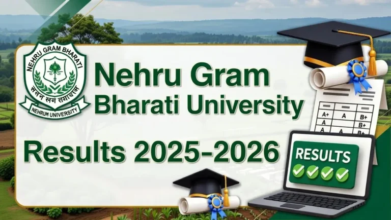 Nehru Gram Bharati University Result 2025-2026 – Check UG, PG Semester Results - FindMyCollege