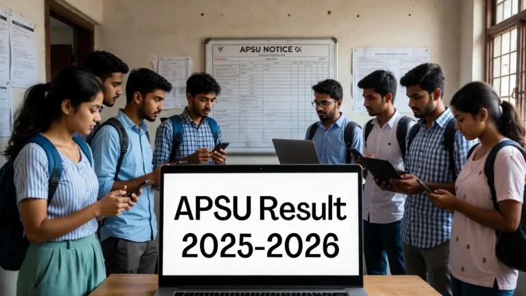 APSU Result 2025-2026 – Check Awadhesh Pratap Singh University BA, BSC, BCom, MA Results - FindMyCollege