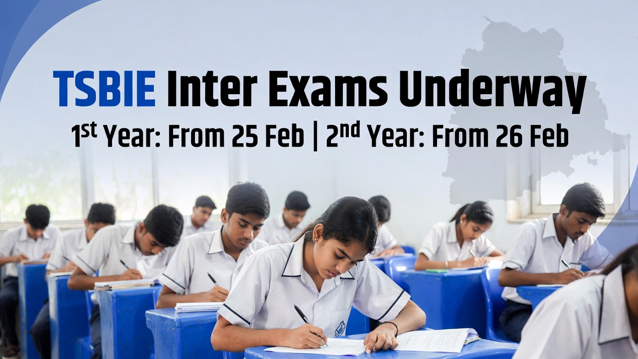 Telangana Intermediate Exams 2026: 1st Year Commences Today, 2nd Year Set for Tomorrow - FindMyCollege