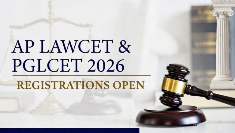 AP LAWCET and AP PGLCET 2026 Registration Opens Today for LLB and LLM Admissions - FindMyCollege