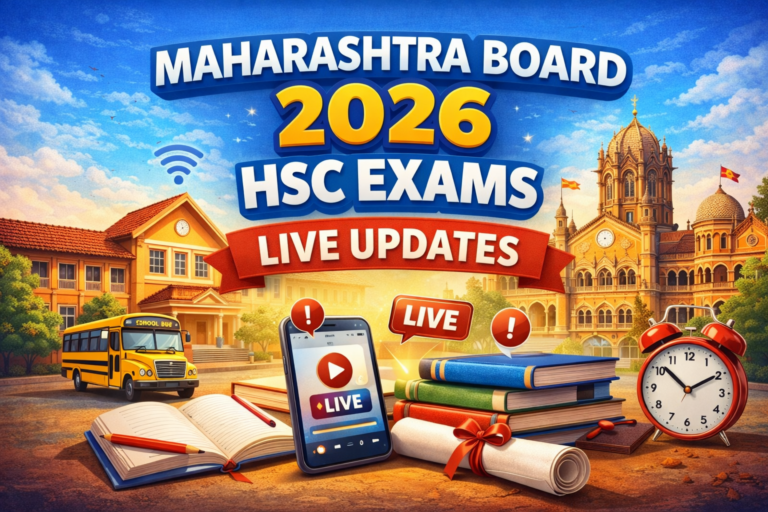 Maharashtra Board 2026 HSC Exams Live: English Paper Begins - FindMyCollege