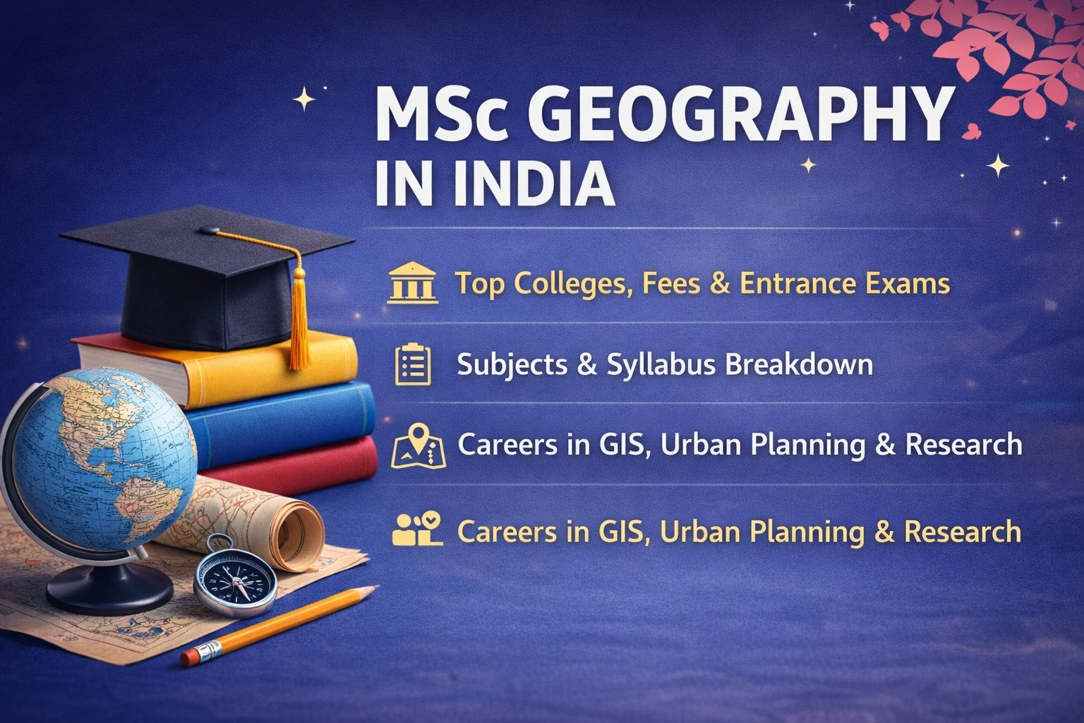 MSC Geography in India: Colleges, Fees, Syllabus, and Career Opportunities - FindMyCollege