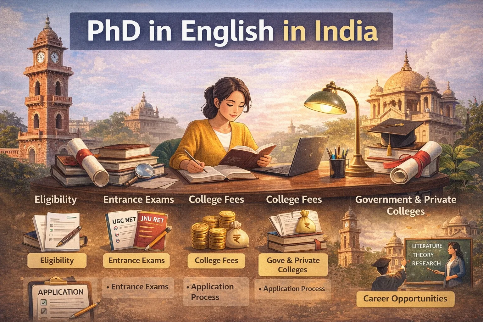 PHD in English in India: Colleges, Fees, Syllabus, and Career Opportunities - FindMyCollege