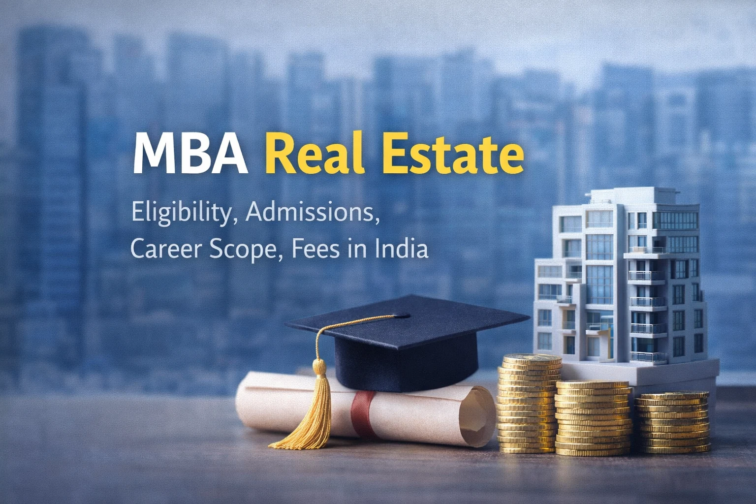 MBA Real Estate in India: Courses, Colleges, Fees, and Career Opportunities - FindMyCollege